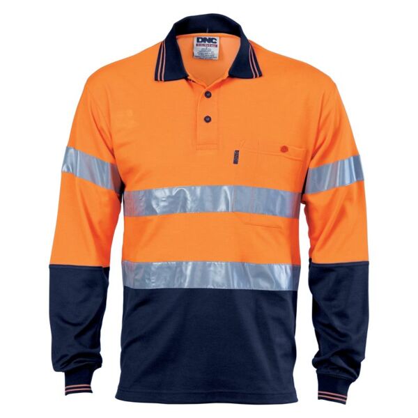 Two Tone Cotton Back Polos with Generic Tape Thumbnail